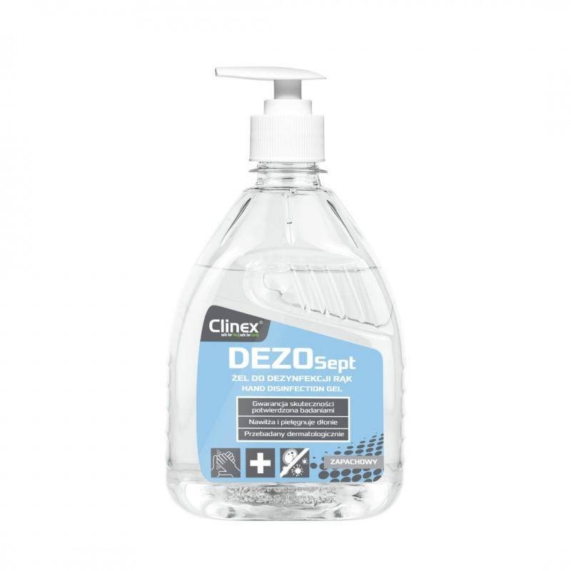 Żel do dezynfekcji rąk CLINEX Dezosept 500ml