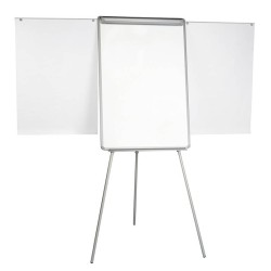 Flipchart na trójnogu suchościeralny magnetyczny z wyciąganymi ramionami 70x100cm BI-OFFICE