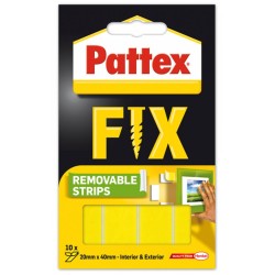 Paski montażowe PATTEX FIX 40mmx20mm 10szt