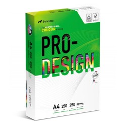 Papier satynowany A4 250g PRO-DESIGN FSC biały 168CIE A++ 250ark