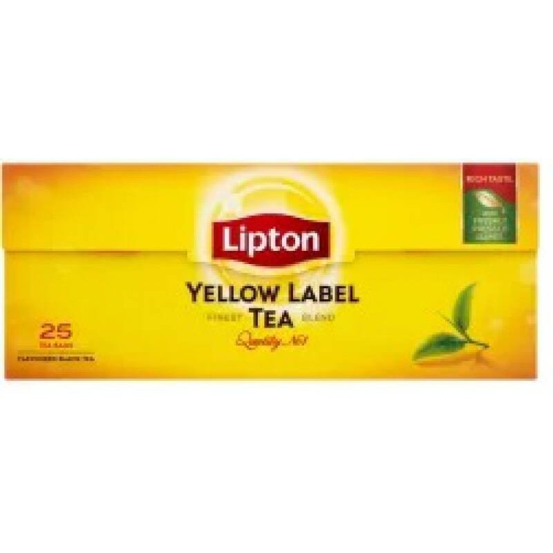 Herbata LIPTON Yellow Label 25 torebek