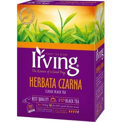 Herbata czarna IRVING 100 torebek