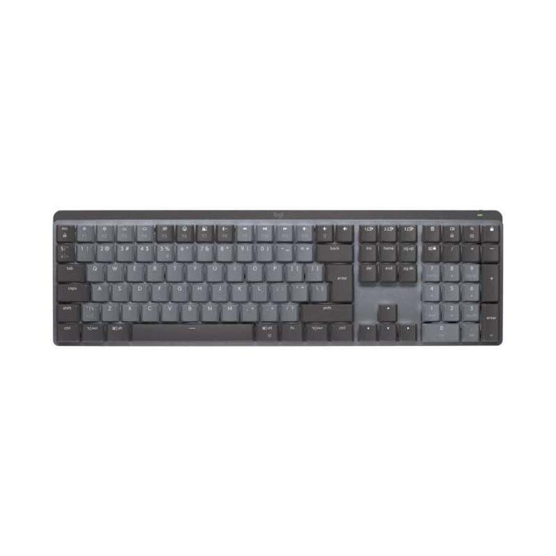 Klawiatura mechaniczna bezprzewodowa LOGITECH MX Mechanical 920-010758 Bluetooth oraz Radiowa