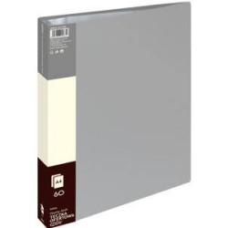 Album ofertowy A4 Grand 9006 120-1826 szary PVC 60 kieszeni