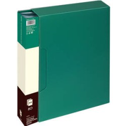 Album ofertowy A4 Grand 9008 120-1827 zielony PVC 80 kieszeni