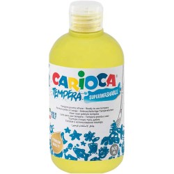 Farba tempera Carioca 40427/12 170-2713 500ml cytrynowa