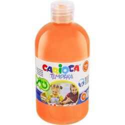 Farba tempera Carioca 40427/11 170-2717 500ml pomarańczowa