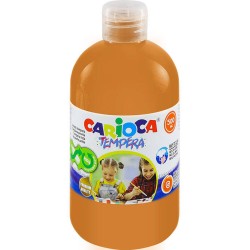 Farba tempera Carioca 40427/07 170-2736 500ml brąz jasny