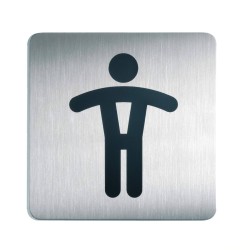 Piktogram  WC dla Panów 150x150 mm DURABLE PICTO 495423