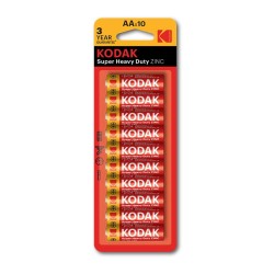 Bateria cynkowa AA KODAK ZINC super heavy duty 30946798 10szt