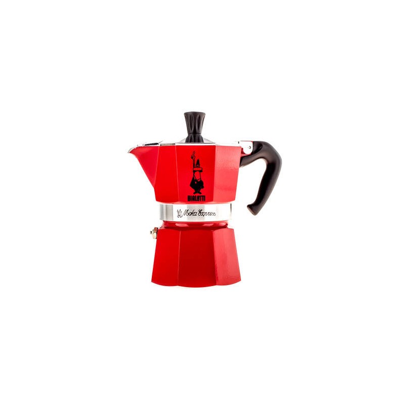 Kawiarka Bialetti Moka Express 3tz czerwona