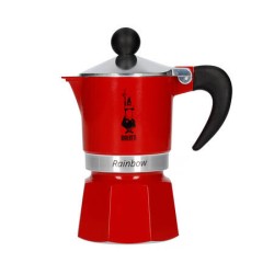 Kawiarka Bialetti Rainbow 1tz Czerwona