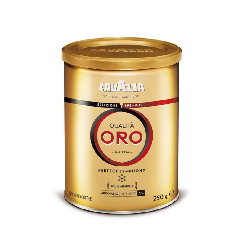 Kawa mielona LAVAZZA QUALITA ORO w puszce 250g