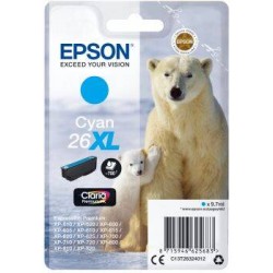 Tusz oryginalny EPSON T2632 C13T26324012 Cyan  2 ml Po Terminie