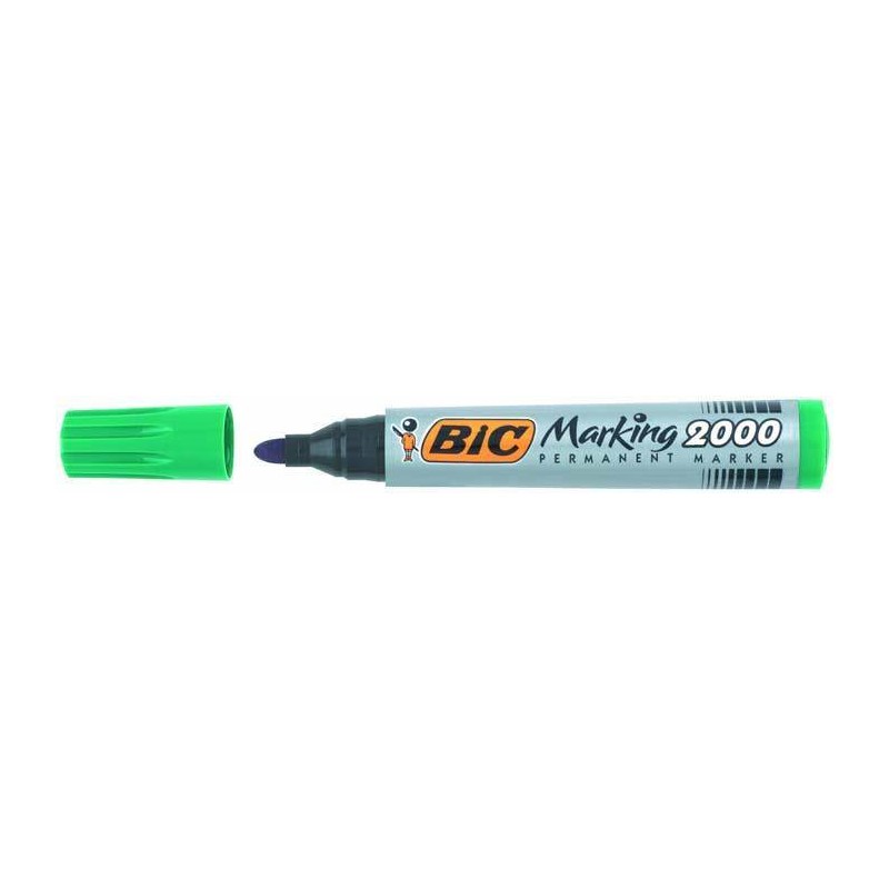 MARKER PERMANENTNY BIC MARKING 2000 ECOLUTIONS 8209123 ZIELONY OKRĄGŁA 1.7MM