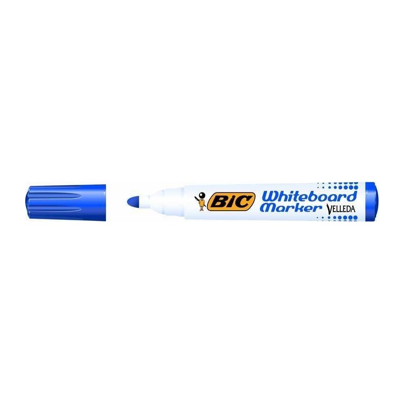 MARKER SUCHOŚCIERALNY BIC VELLEDA ECOLUTIONS 1701 904938 NIEBIESKI OKRĄGŁA 6MM