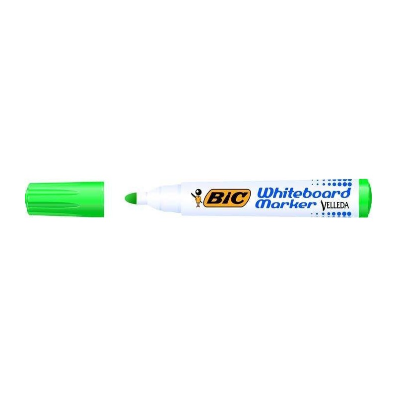 MARKER SUCHOŚCIERALNY BIC VELLEDA ECOLUTIONS 1701 904940 ZIELONY OKRĄGŁA 6MM