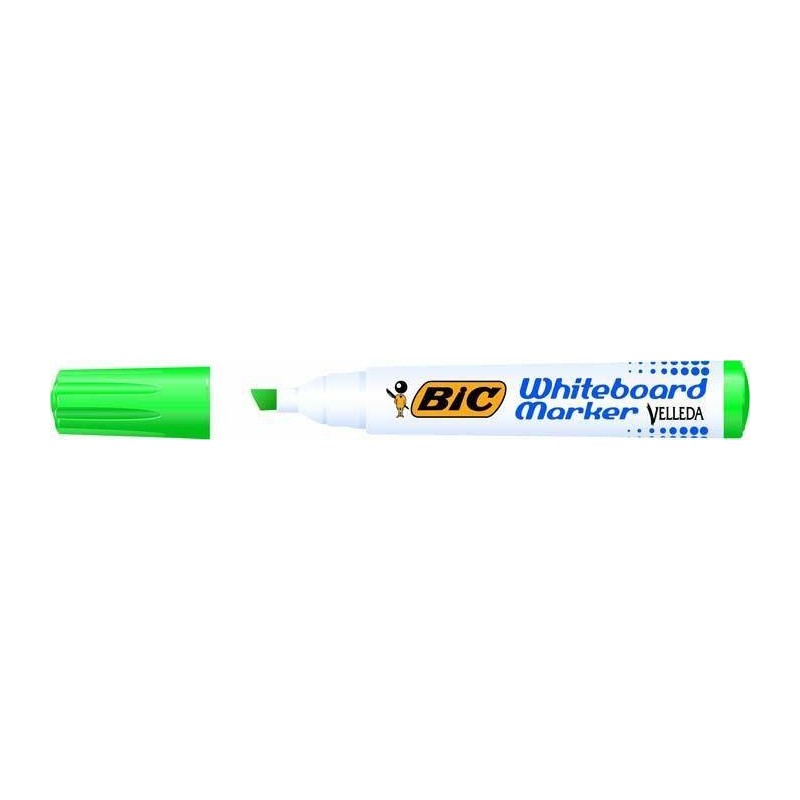 MARKER SUCHOŚCIERALNY BIC VELLEDA ECOLUTIONS 1751 904949 ZIELONY ŚCIĘTA 3.7-5.5MM