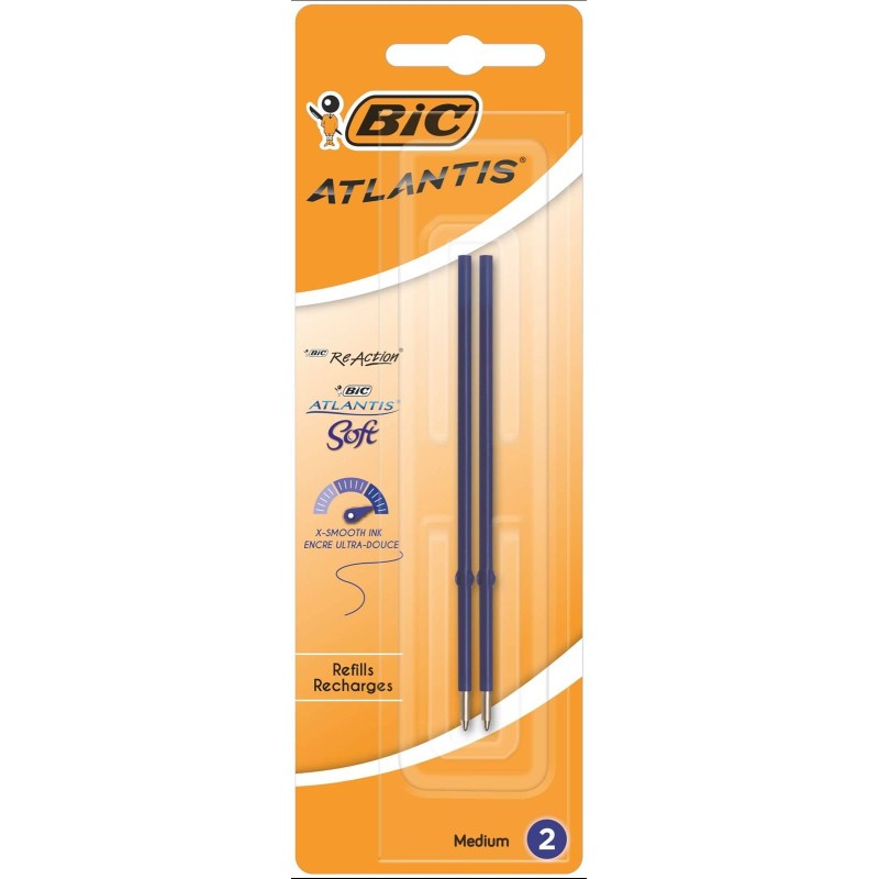 WKŁAD  BIC ATLANTIS 892409 NIEBIESKI 2SZT