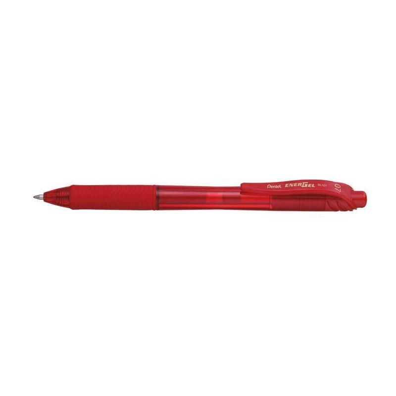 CIENKOPIS KULKOWY PENTEL ENERGEL BL107-B CZERWONY 0.7