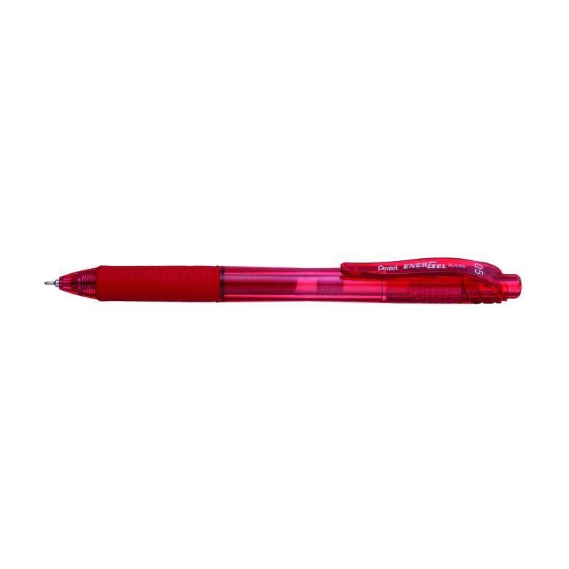 CIENKOPIS KULKOWY PENTEL ENERGEL BLN105-B CZERWONY 0.5