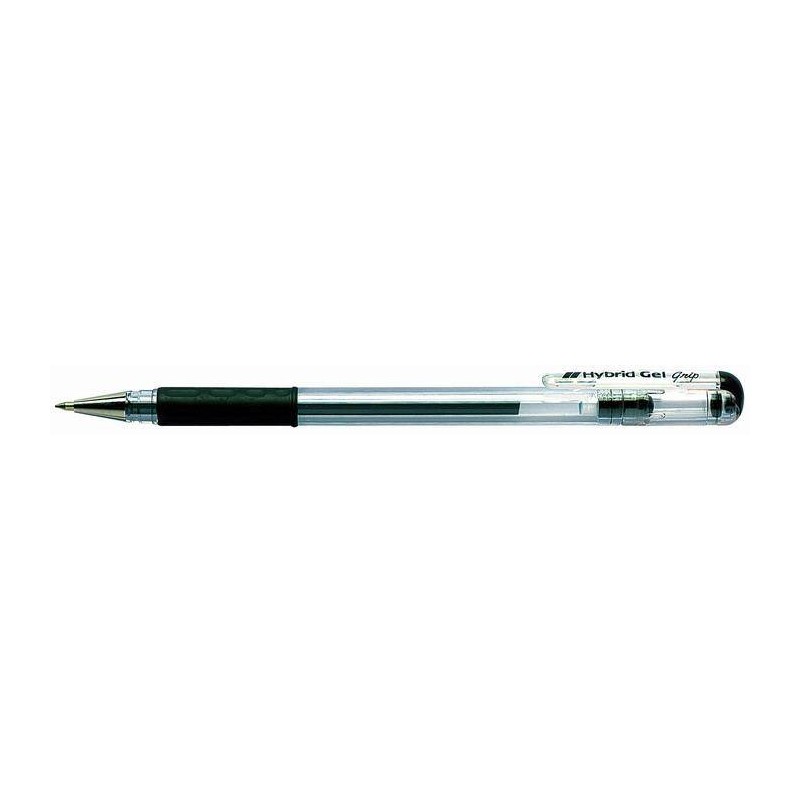 DŁUGOPIS ŻELOWY PENTEL HYBRID GEL GRIP K116-AE CZARNY 0.6