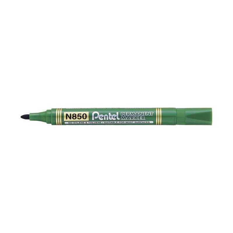 MARKER PERMANENTNY PENTEL N850-D ZIELONY OKRĄGŁA 4.5MM