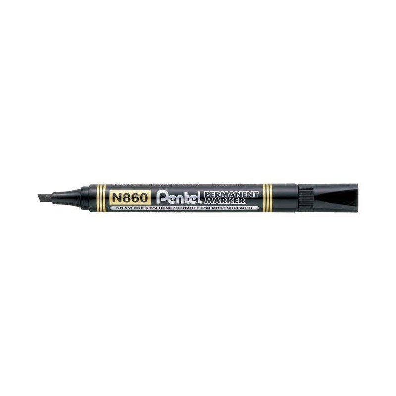 MARKER PERMANENTNY PENTEL N860-A CZARNY ŚCIĘTA