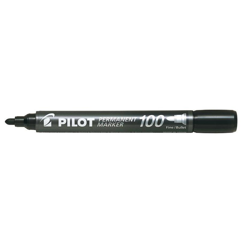 MARKER PERMANENTNY PILOT SCA-100-B CZARNY OKRĄGŁA 4.5MM