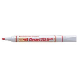 MARKER SUCHOŚCIERALNY PENTEL MW85-B CZERWONY OKRĄGŁA