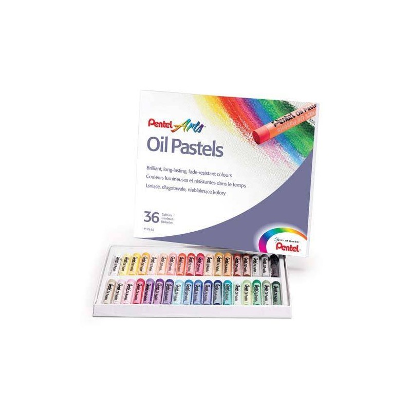 PASTELE OLEJOWE PENTEL PHN-36 N MIX*36