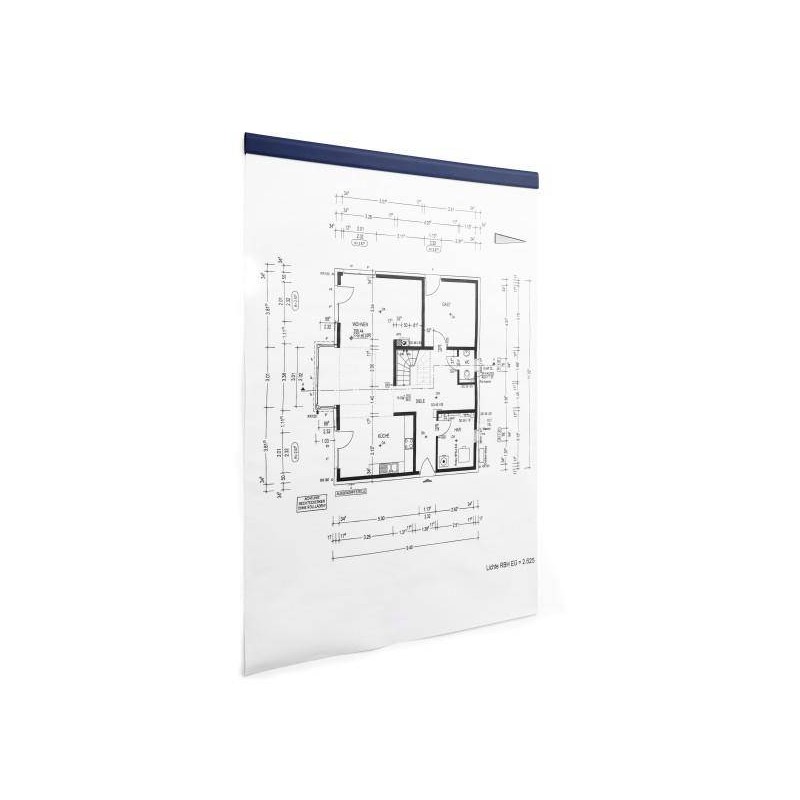 LISTWY SAMOPRZYLEPNE 297X17MM DURABLE 470707 GRANATOWE 5SZT