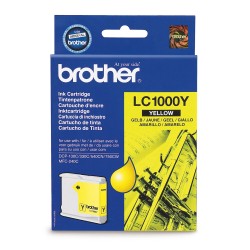 TUSZ ORYGINALNY BROTHER LC1000Y YELLOW 400 STRON