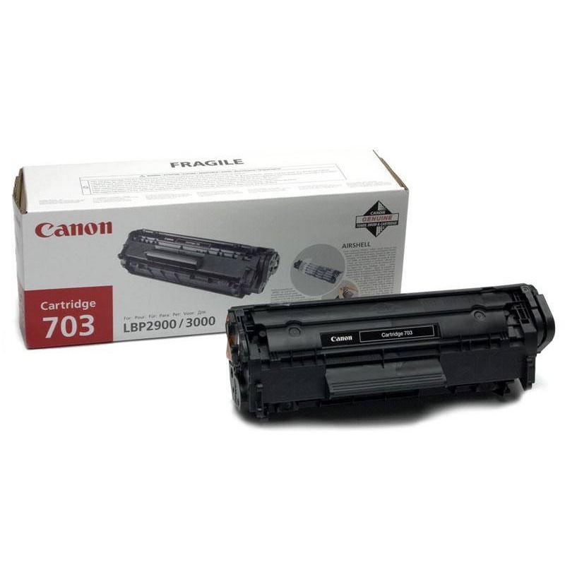 TONER ORYGINALNY CANON CRG703 7616A005 CZARNY  2000 STRON