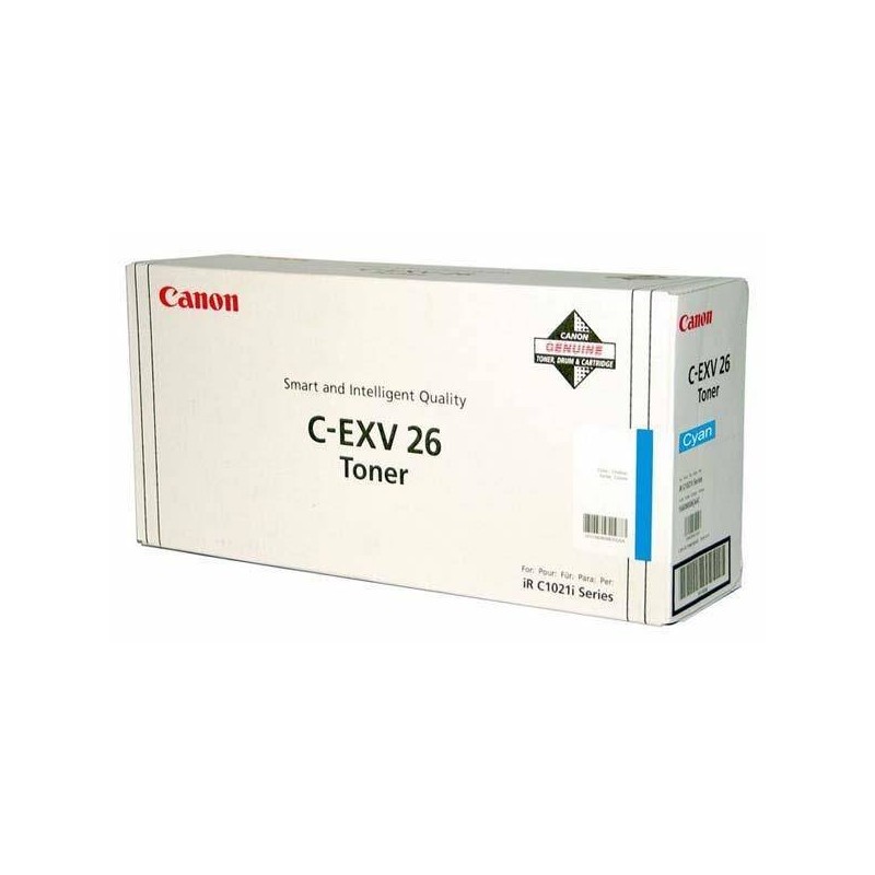 TONER ORYGINALNY CANON CEXV26C 1659B006 CYAN  6000 STRON