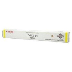 TONER ORYGINALNY CANON CEXV34Y 3785B002 YELLOW  19000 STRON