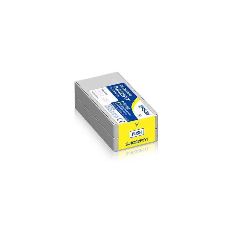 TUSZ ORYGINALNY EPSON SJIC22P C33S020604 YELLOW  32,5 ML