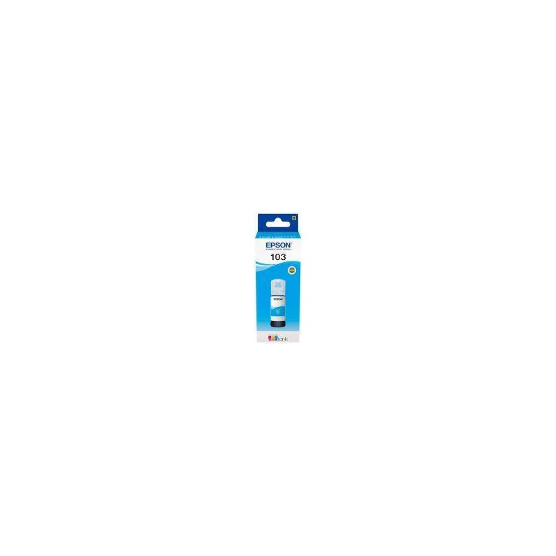 TUSZ ORYGINALNY EPSON 103 C13T00S24A CYAN  65 ML