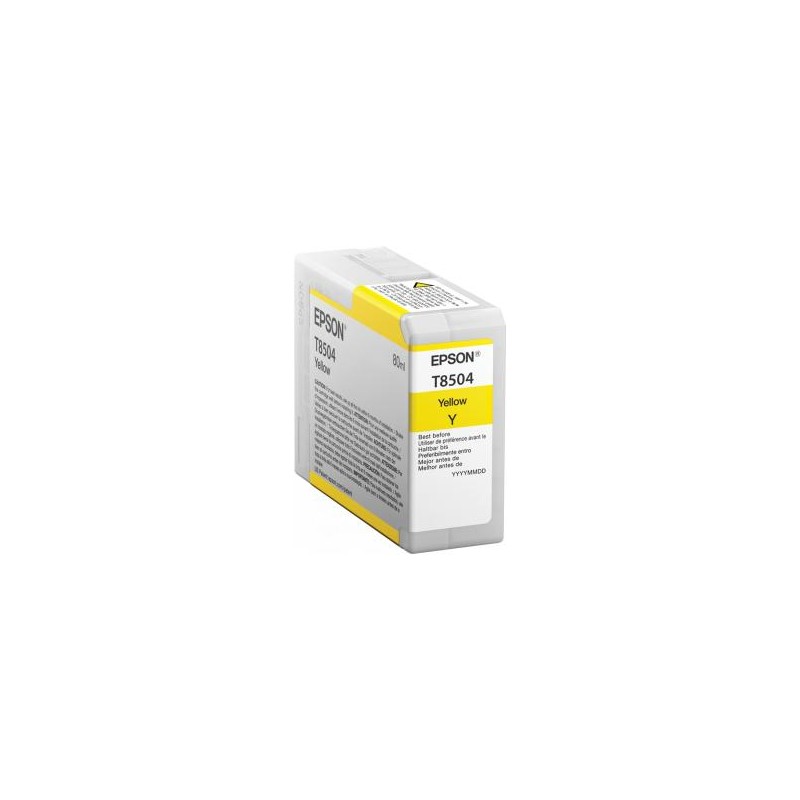 TUSZ ORYGINALNY EPSON T8504 C13T850400 YELLOW  80 ML