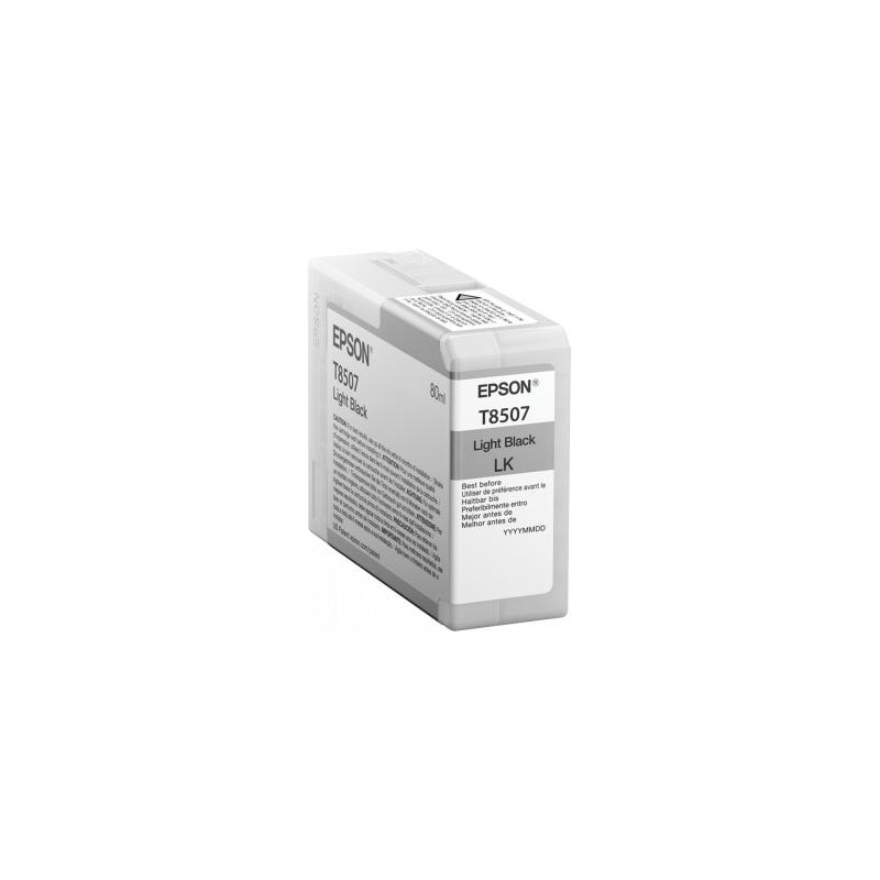 TUSZ ORYGINALNY EPSON T8507 C13T850700 LIGHT CZARNY 80 ML