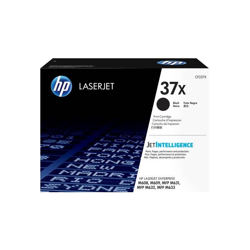 TONER ORYGINALNY HP37X CF237X CZARNY 25000 STRON