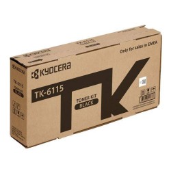 TONER ORYGINALNY KYOCERA TK6115 TK61151T02P10NL0 CZARNY 15000 STRON