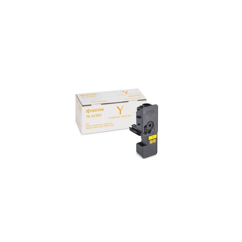 TONER ORYGINALNY KYOCERA TK5230Y TK5230Y1T02R9ANL0 YELLOW 2200 STRON