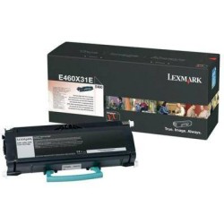 TONER ORYGINALNY LEXMARK E460X31E CZARNY 15000 STRON