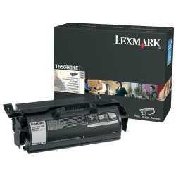 TONER ORYGINALNY LEXMARK T650H31E CZARNY 25000 STRON