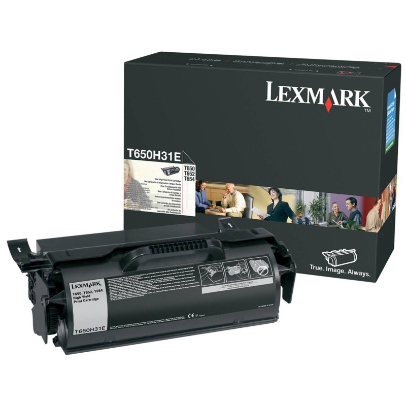 TONER ORYGINALNY LEXMARK T650H31E CZARNY 25000 STRON