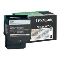 TONER ORYGINALNY LEXMARK C544X1KG CZARNY 6000 STRON