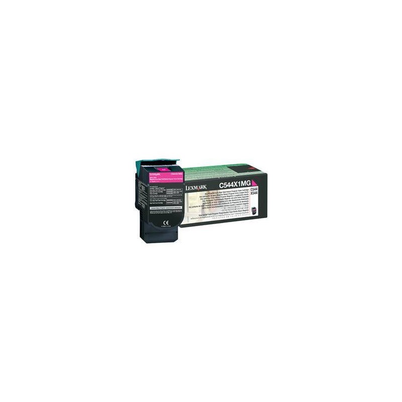 TONER ORYGINALNY LEXMARK C544X1MG MAGENTA 4000 STRON