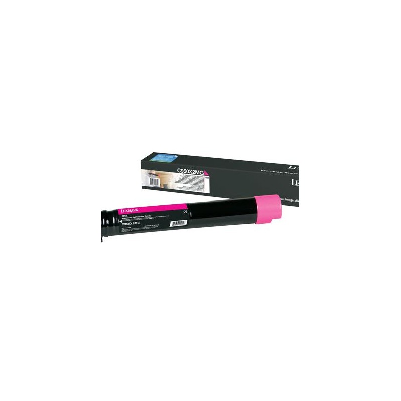 TONER ORYGINALNY LEXMARK C950X2MG MAGENTA 22000 STRON