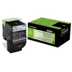 TONER ORYGINALNY LEXMARK 80C20K0 CZARNY 1000 STRON